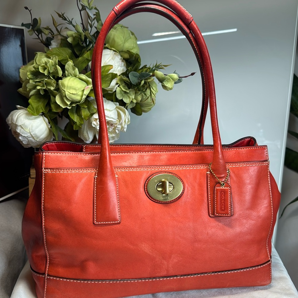 Coach Madeline Satchel 11554 Geranium